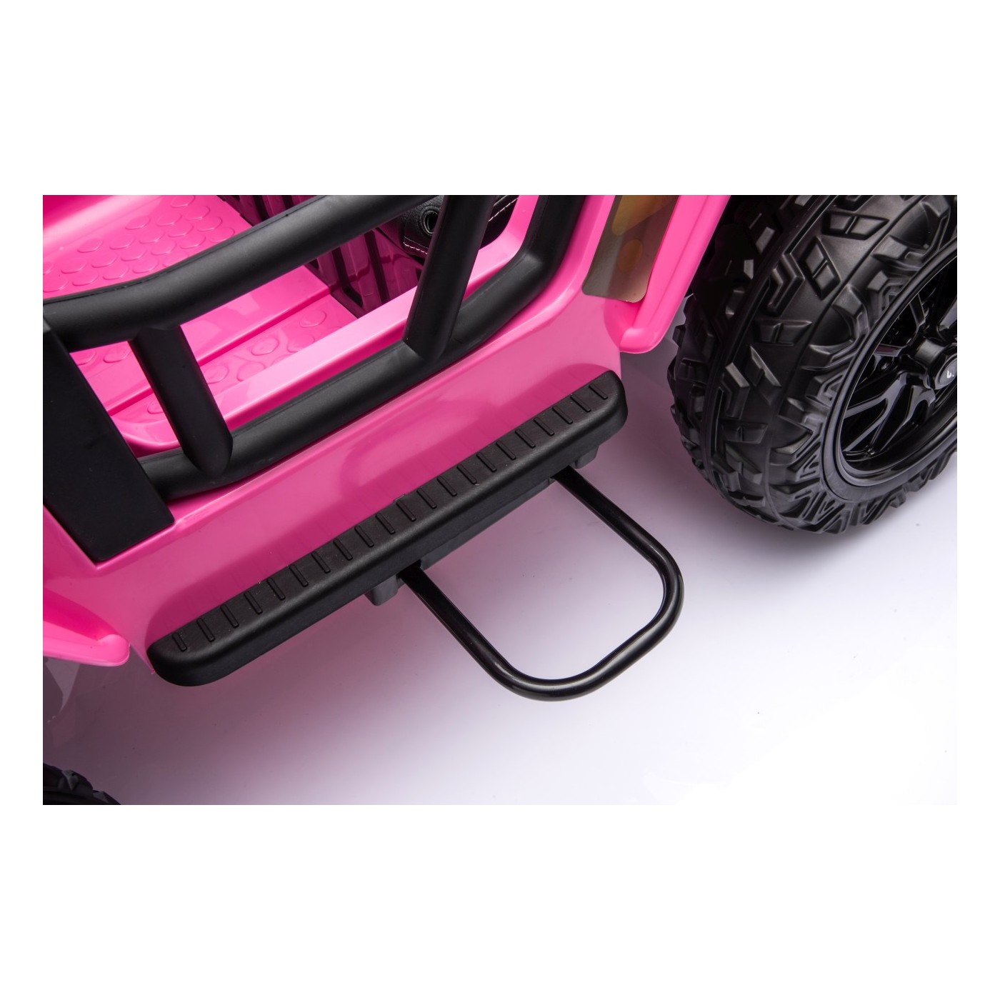 Ružové vozidlo Jeep Monster