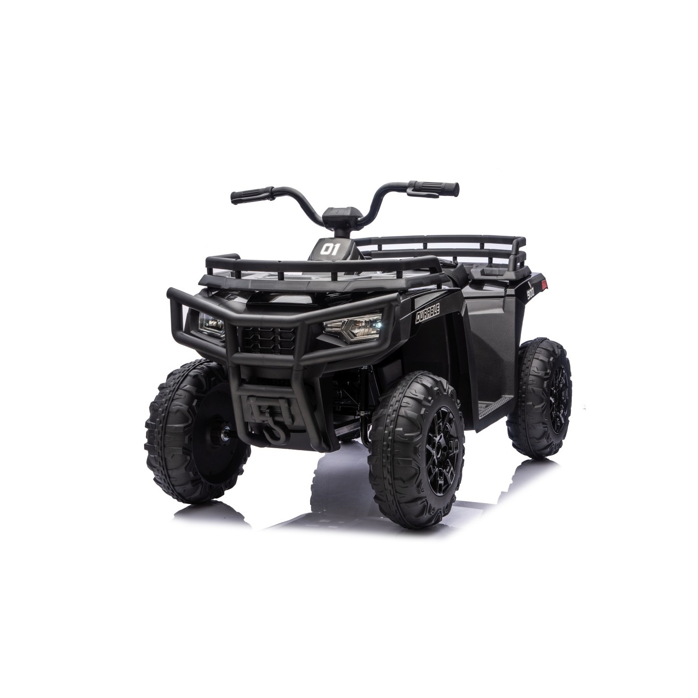 Štvorkolka 4x4 ATV WOLF  čierna