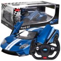 Ford GT modrý RASTAR model 1:14 Diaľkovo ovládané auto + Ovládač 2,4 GHz