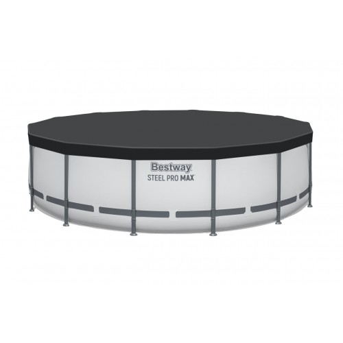 Bazén rámový Steel Pro MAX 427x107 Sivý 14FT BESTWAY 5w1 + Príslušenstvo