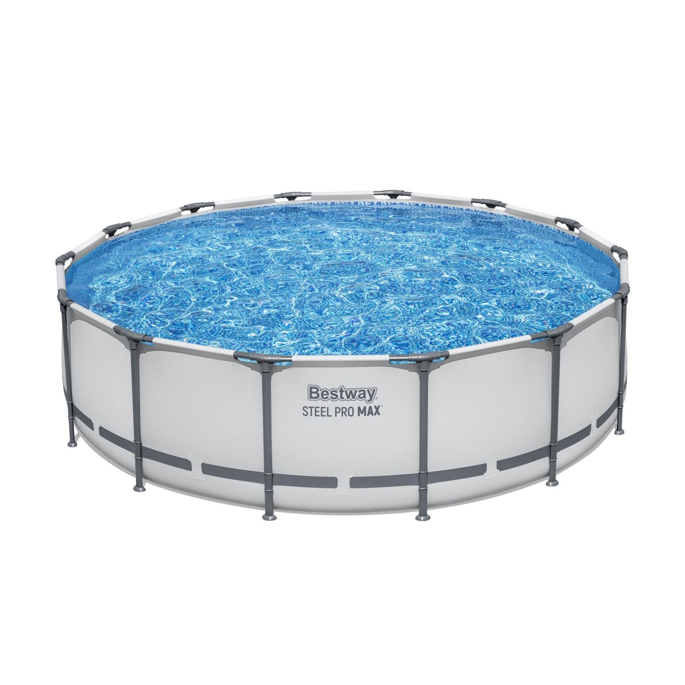 Bazén rámový Steel Pro MAX 427x107 Sivý 14FT BESTWAY 5w1 + Príslušenstvo
