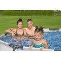Bazén rámový Steel Pro MAX 305x76 Kruhový 10FT BESTWAY 3w1