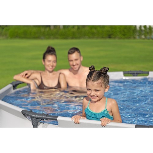 Bazén rámový Steel Pro MAX 305x76 Kruhový 10FT BESTWAY 3w1