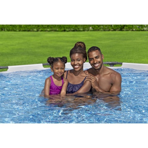 Bazén  rámovýSteel Pro MAX 366x76 Kruhový 12FT BESTWAY 3w1 + Čerpadlo Filter