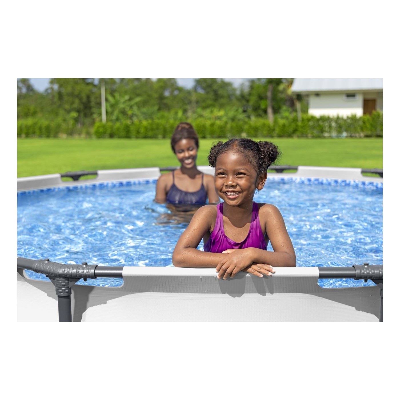 Bazén  rámovýSteel Pro MAX 366x76 Kruhový 12FT BESTWAY 3w1 + Čerpadlo Filter