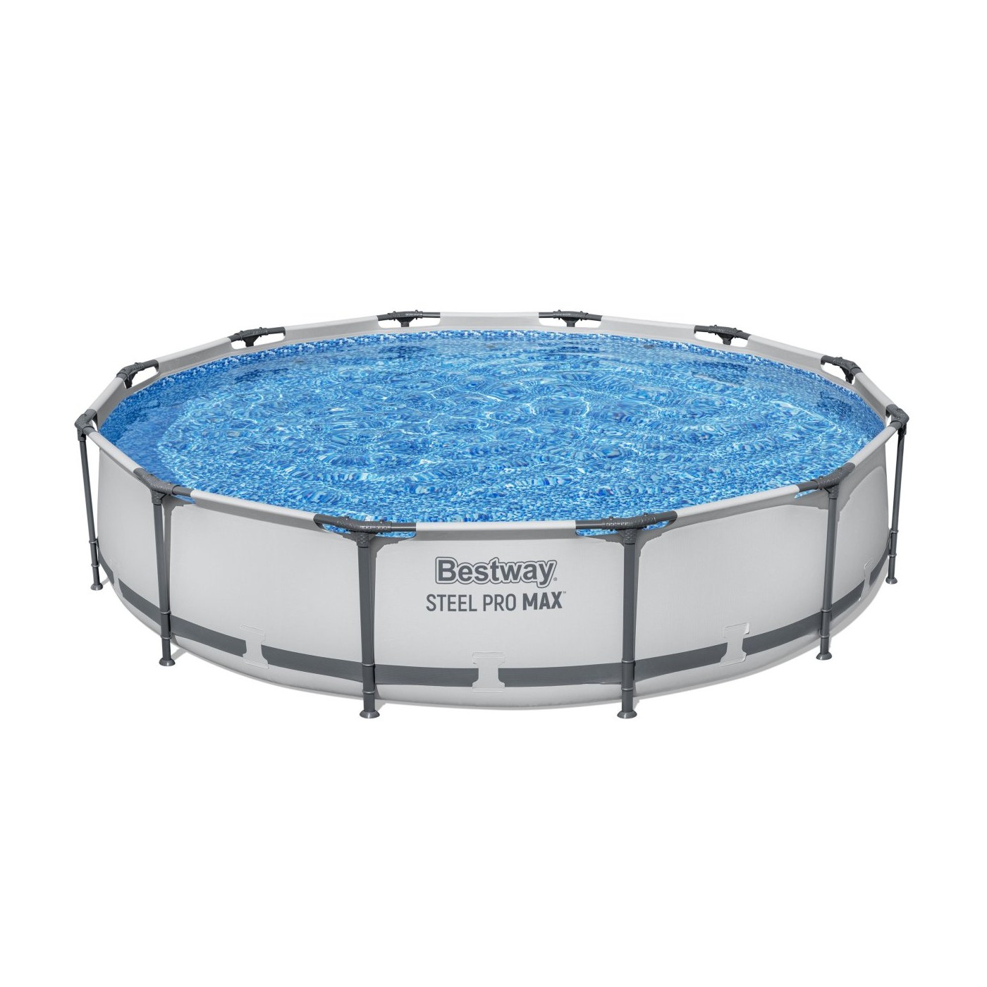 Bazén  rámovýSteel Pro MAX 366x76 Kruhový 12FT BESTWAY 3w1 + Čerpadlo Filter