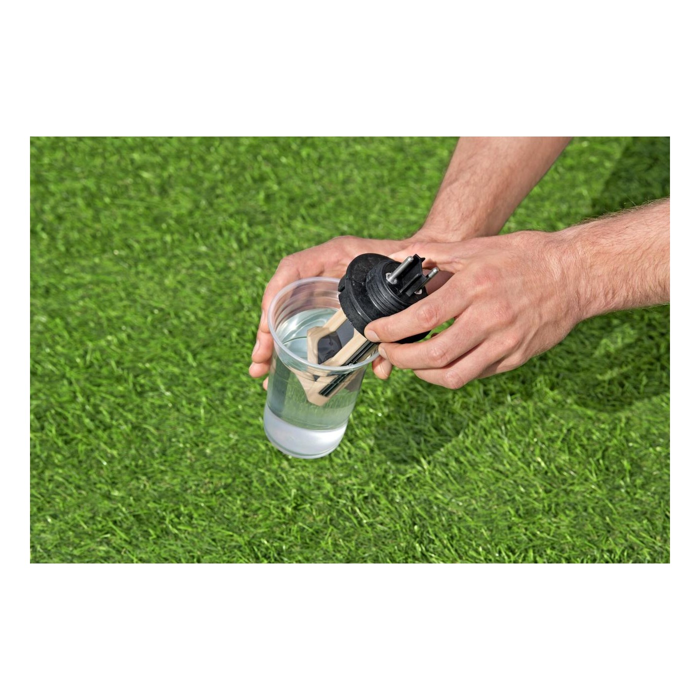 Chlorátor slanej vody do bazénov BESTWAY Čistenie vody + Testovacie prúžky