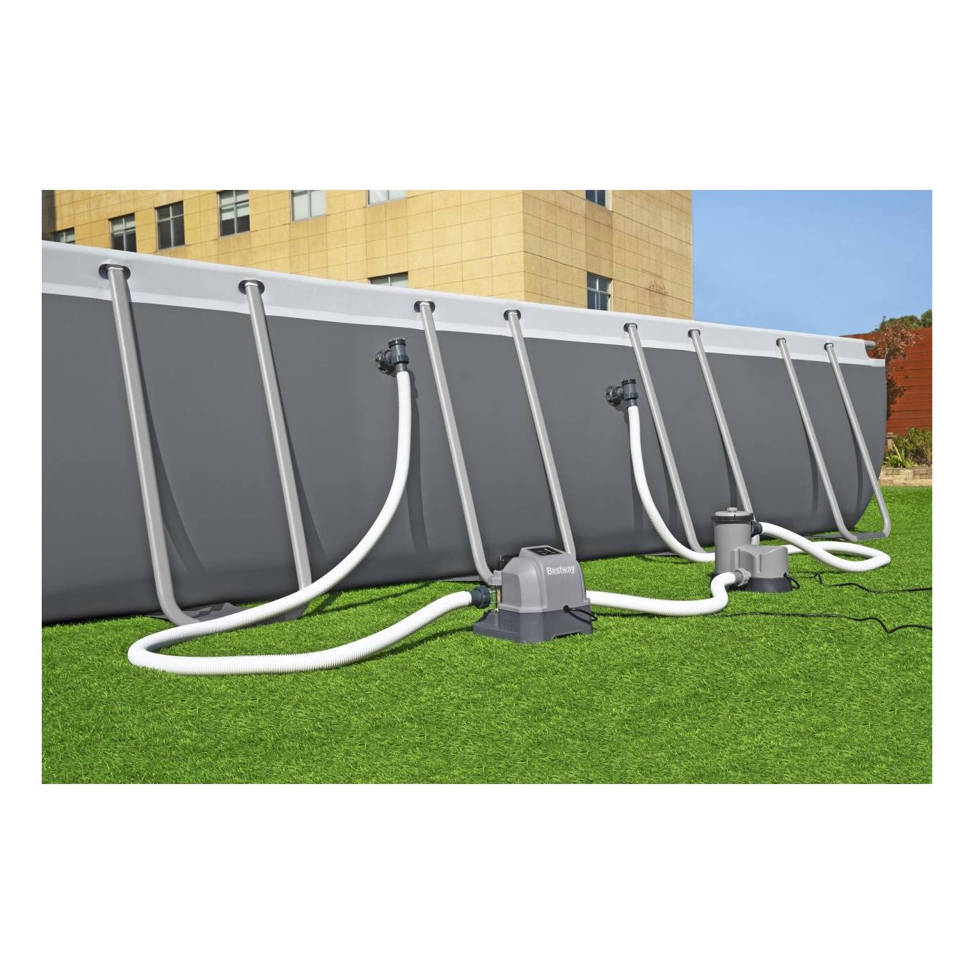 Chlorátor slanej vody do bazénov BESTWAY Čistenie vody + Testovacie prúžky