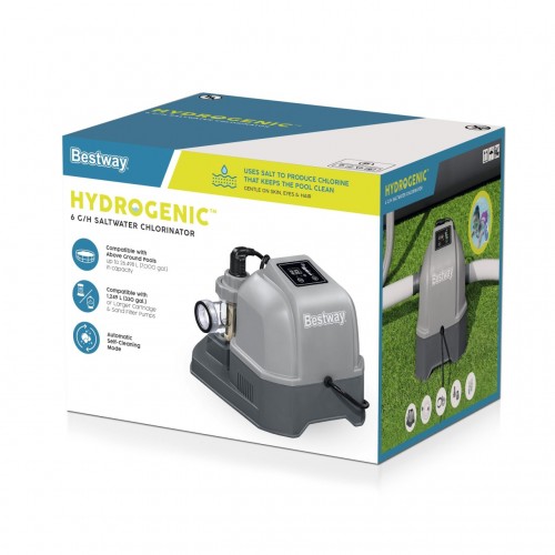 Chlorátor slanej vody do bazénov BESTWAY Čistenie vody + Testovacie prúžky