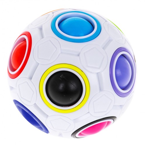 Magická gulička pre deti 3+ Farebná senzorická hračka + Cvičenie rúk