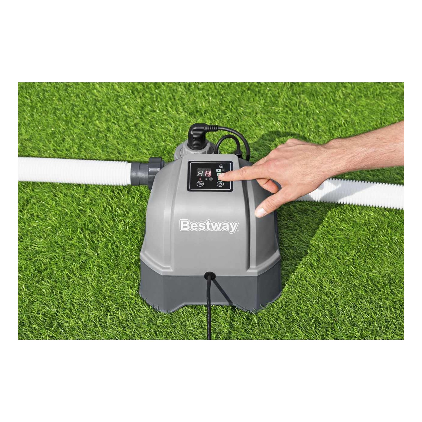 Chlorátor slanej vody do bazénov BESTWAY Čistenie vody + Testovacie prúžky