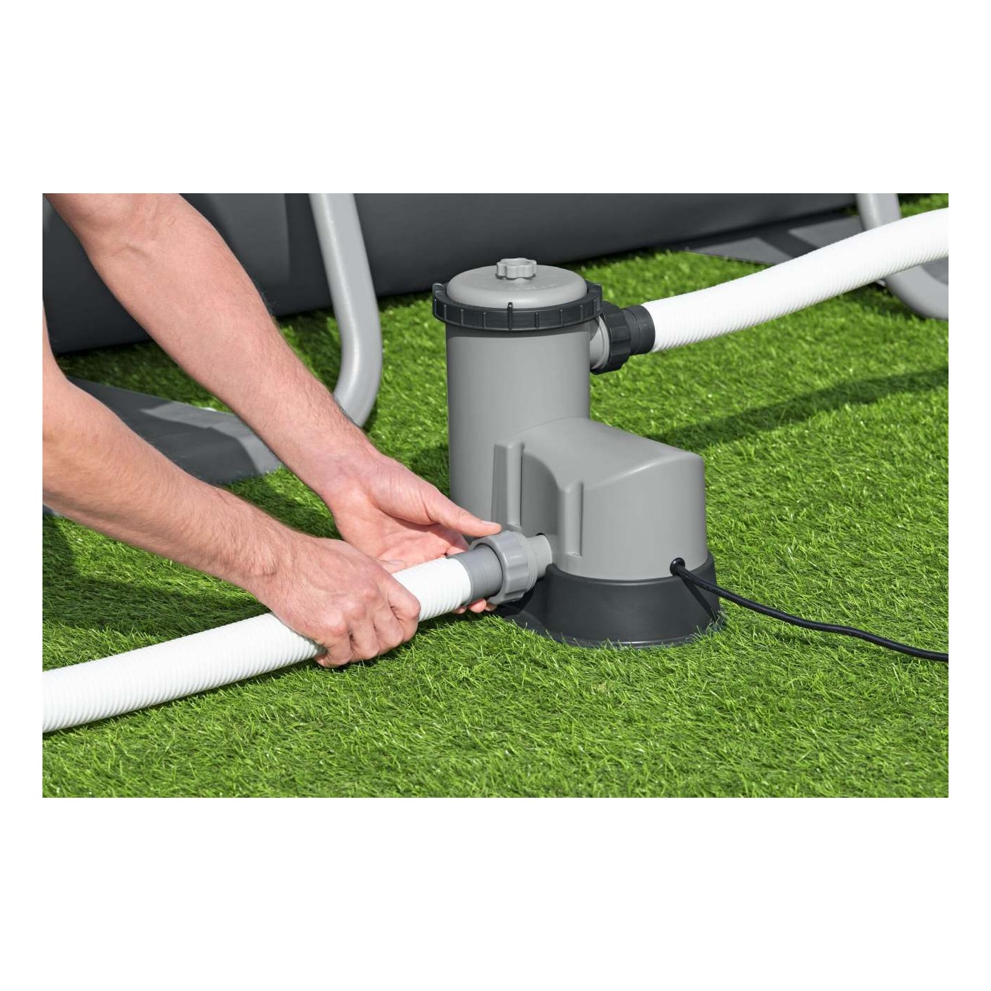 Chlorátor slanej vody do bazénov BESTWAY Čistenie vody + Testovacie prúžky