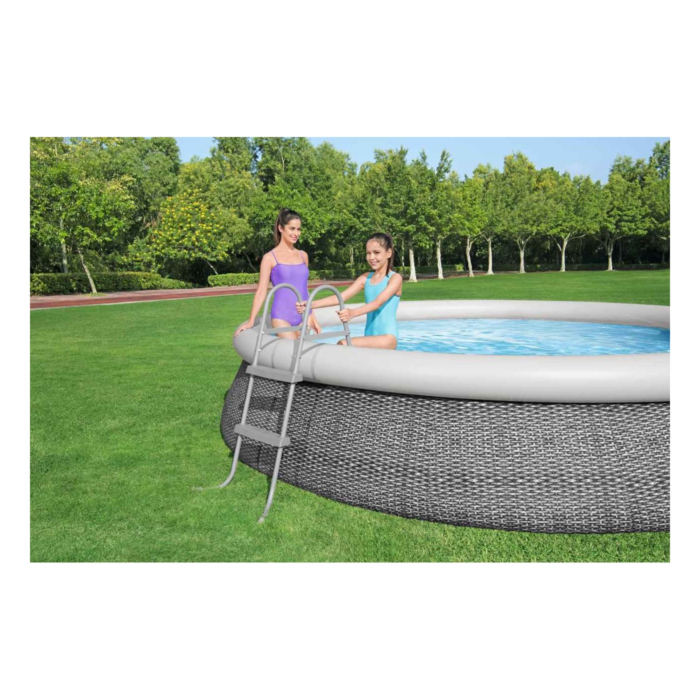 Rebrík do záhradného bazéna BESTWAY 84cm