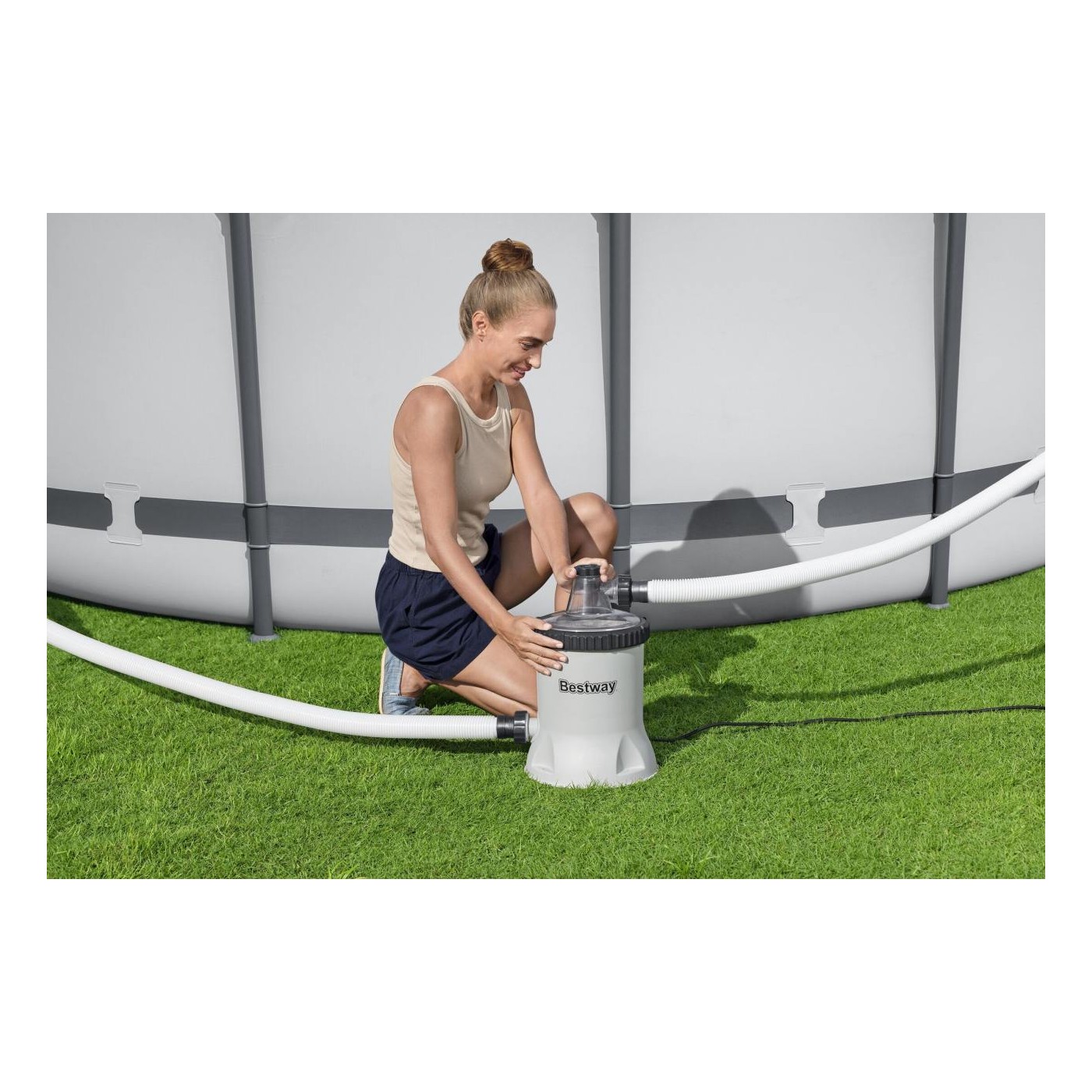 Filtračná kazeta Bestway Polysphere FlowClear 1500gal s čerpadlom