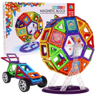 Magické Kocky Magnetické 112 dielov