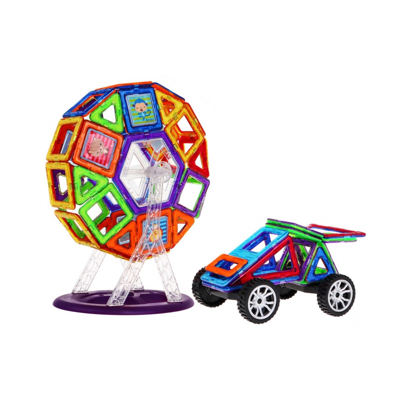 Magické Kocky Magnetické 112 dielov