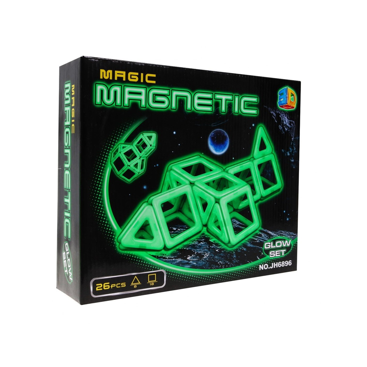 Magické Kocky Magnetické Svetia v Tme