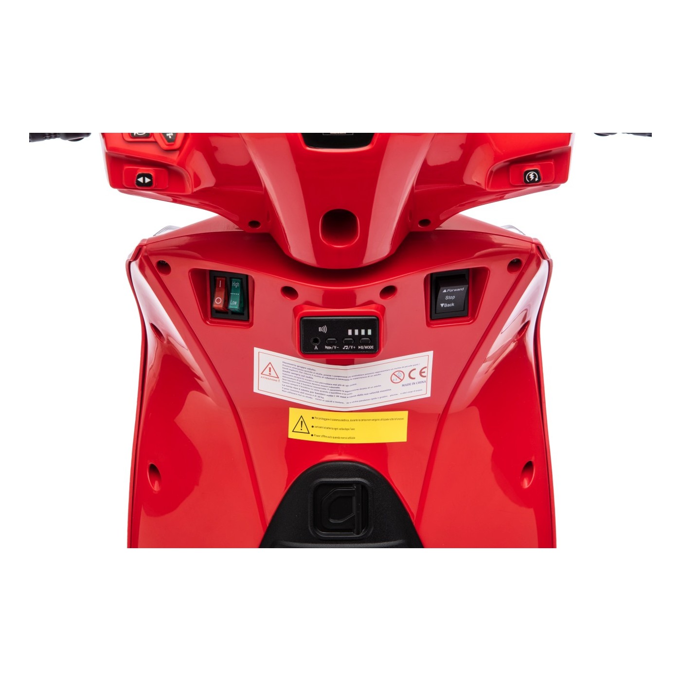 Skúter HONDA SH125I Červený