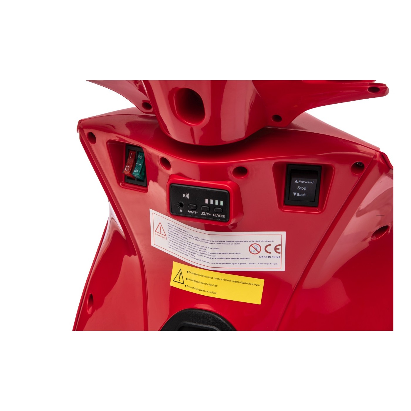 Skúter HONDA SH125I Červený