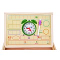 Drevená magnetická tabuľa pre deti 3+ Vzdelávacia sada + Príslušenstvo