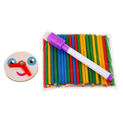 Drevená magnetická tabuľa pre deti 3+ Vzdelávacia sada + Príslušenstvo