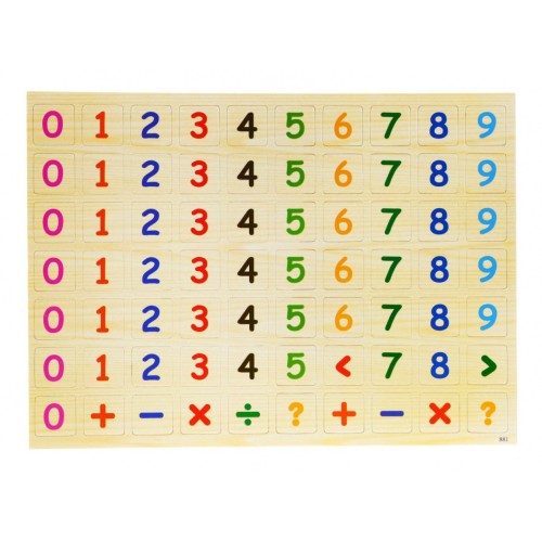 Drevená magnetická tabuľa pre deti 3+ Vzdelávacia sada + Príslušenstvo