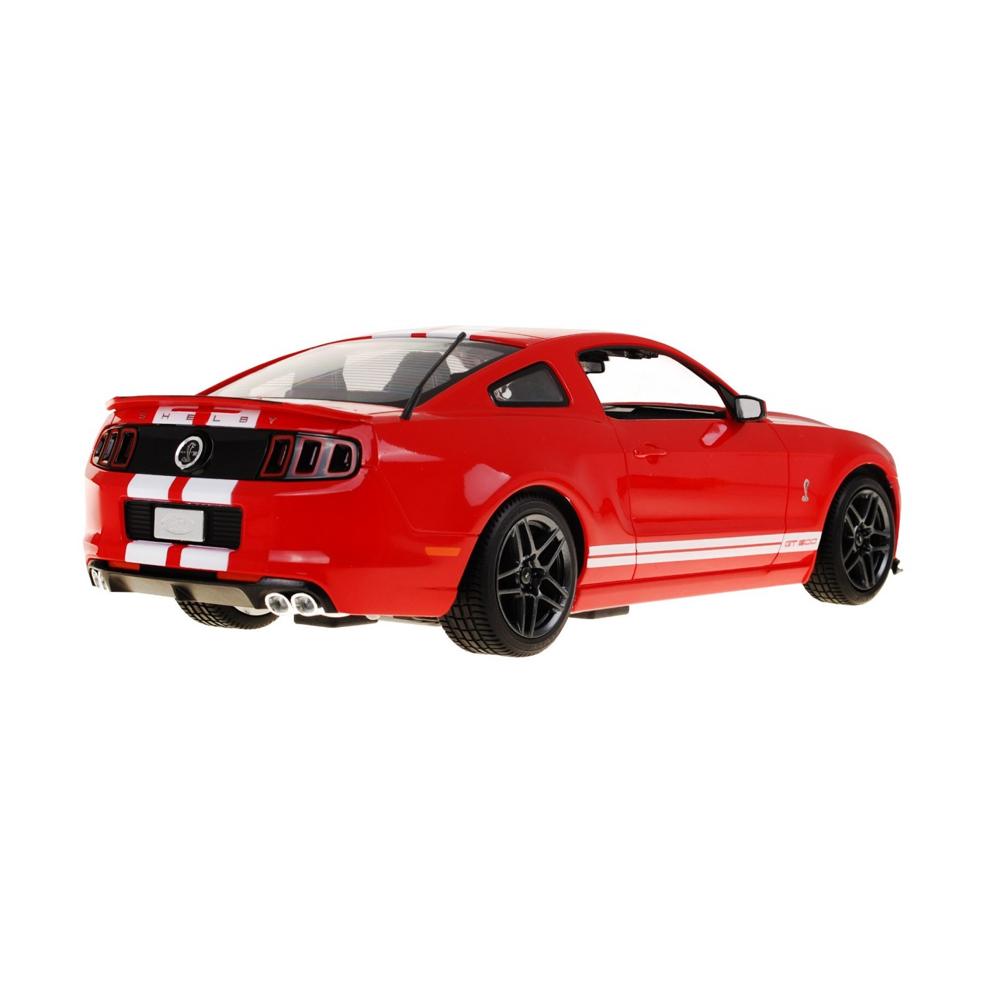 Ford Shelby Mustang GT500 červený RASTAR model 1:14 Diaľkovo ovládané auto + ovládač