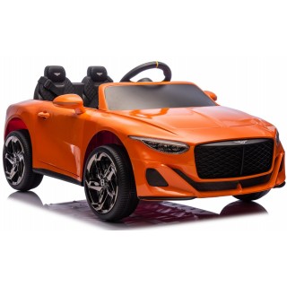 Vozidlo Bentley Batur Convertible v oranžovej farbe