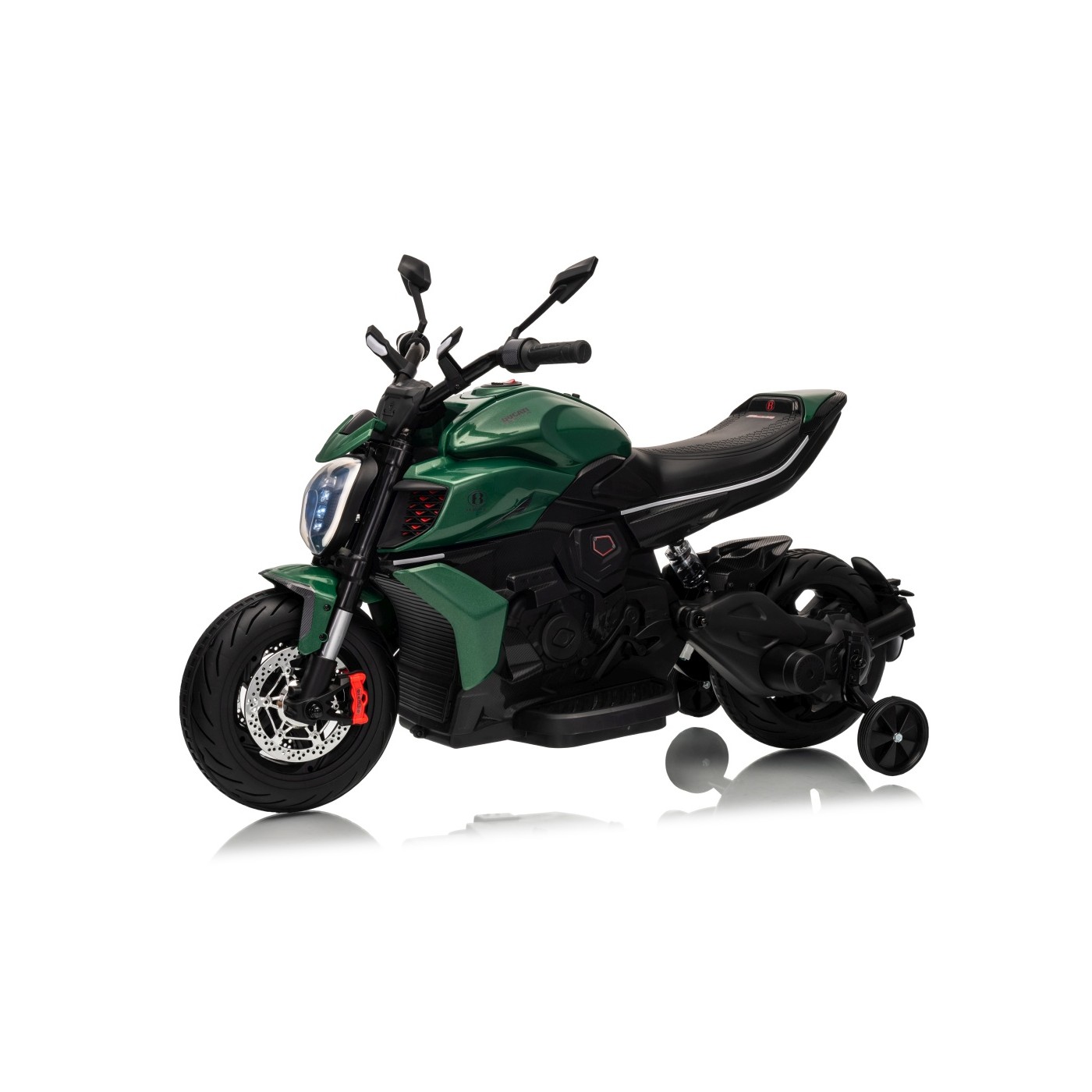 Motor vozidla Ducati Diavel x Bentley Green