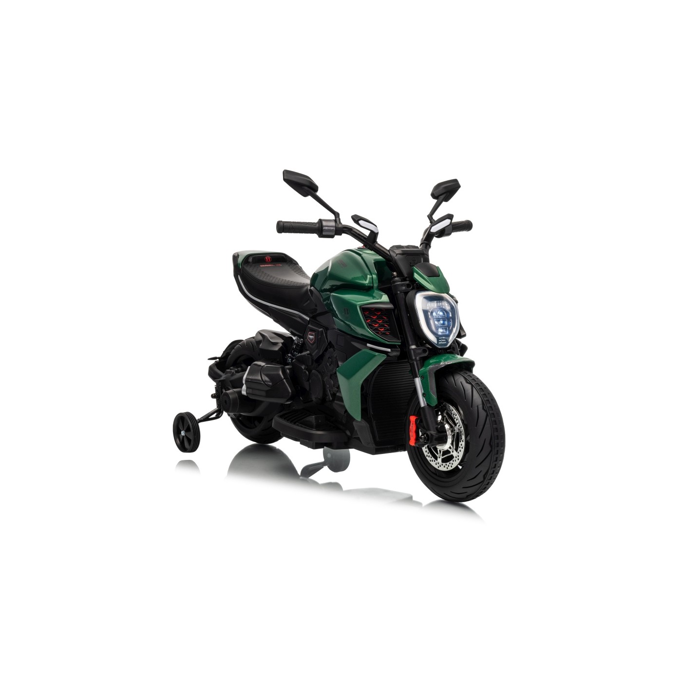 Motor vozidla Ducati Diavel x Bentley Green