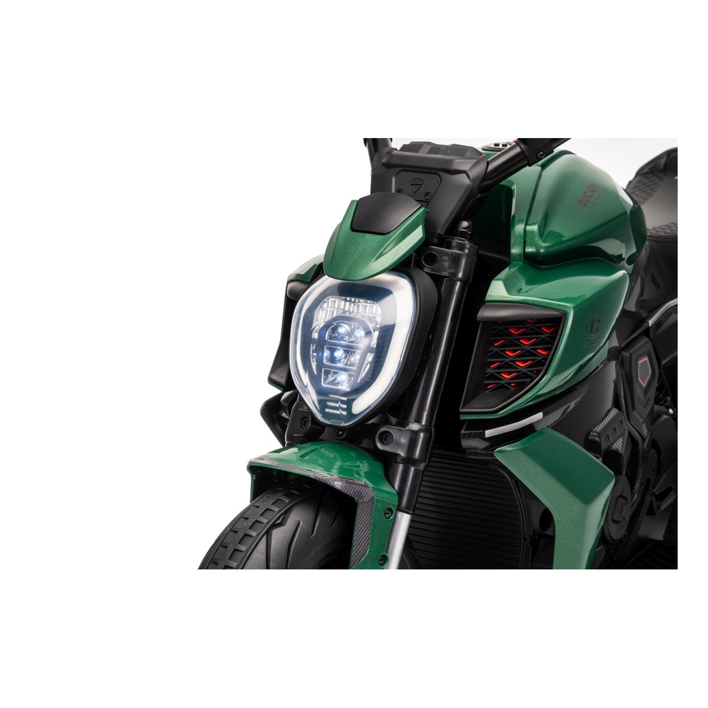 Motor vozidla Ducati Diavel x Bentley Green