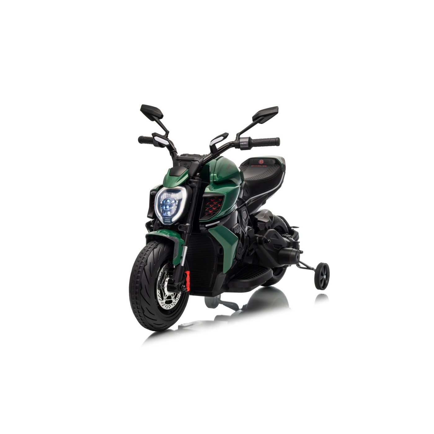 Motor vozidla Ducati Diavel x Bentley Green