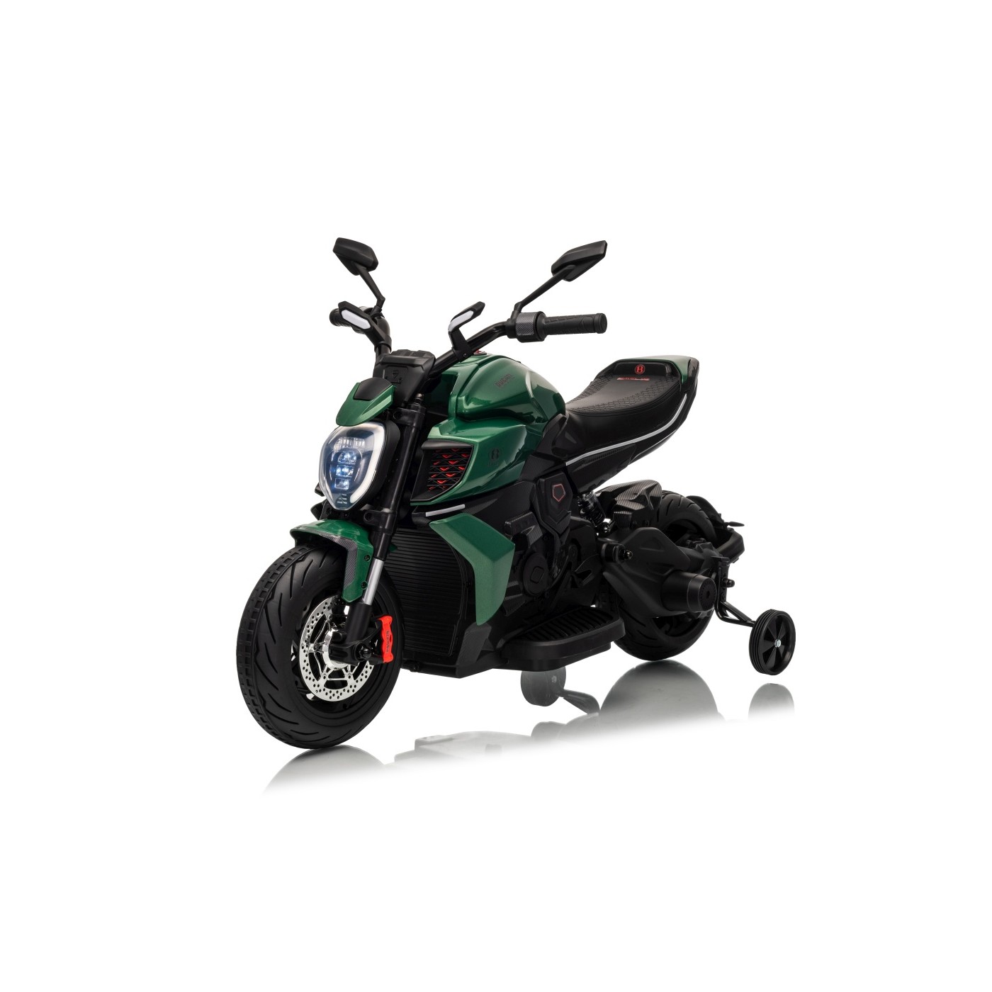 Motor vozidla Ducati Diavel x Bentley Green