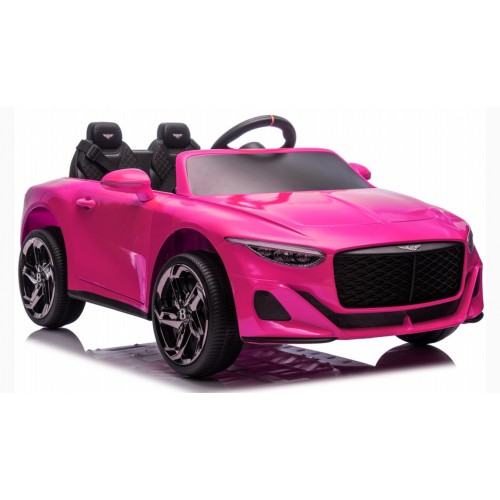 Vozidlo Bentley Batur Convertible v ružovej farbe