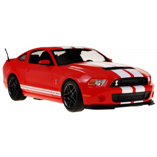 Ford Shelby Mustang GT500 červený RASTAR model 1:14 Diaľkovo ovládané auto + ovládač