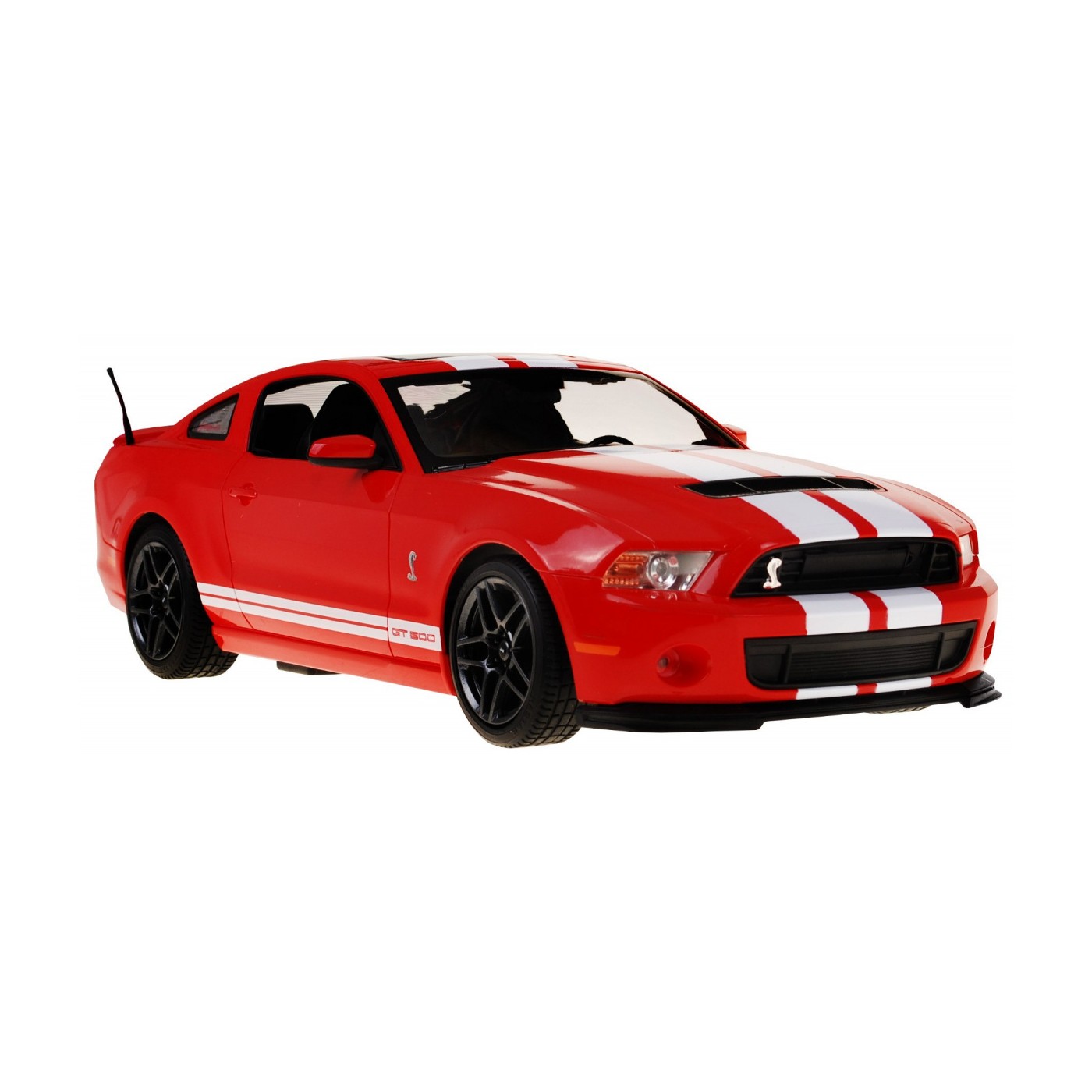 Ford Shelby Mustang GT500 červený RASTAR model 1:14 Diaľkovo ovládané auto + ovládač
