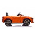 Vozidlo Bentley Batur Convertible v oranžovej farbe