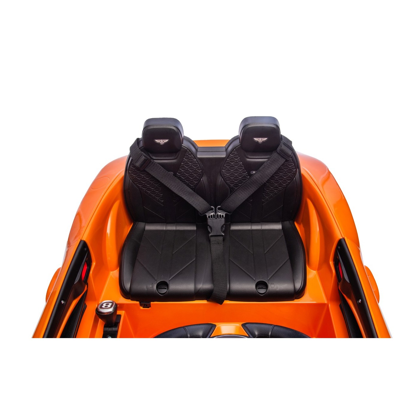 Vozidlo Bentley Batur Convertible v oranžovej farbe