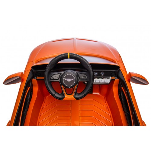 Vozidlo Bentley Batur Convertible v oranžovej farbe