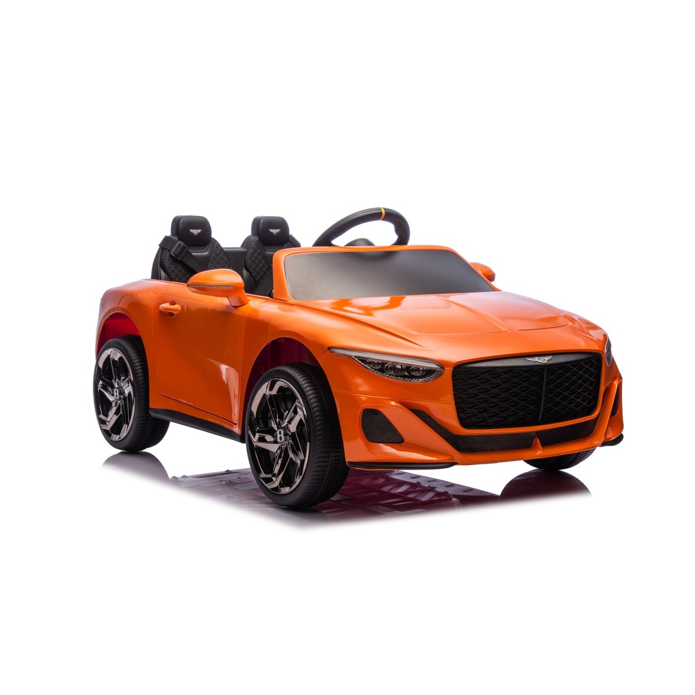 Vozidlo Bentley Batur Convertible v oranžovej farbe