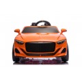 Vozidlo Bentley Batur Convertible v oranžovej farbe