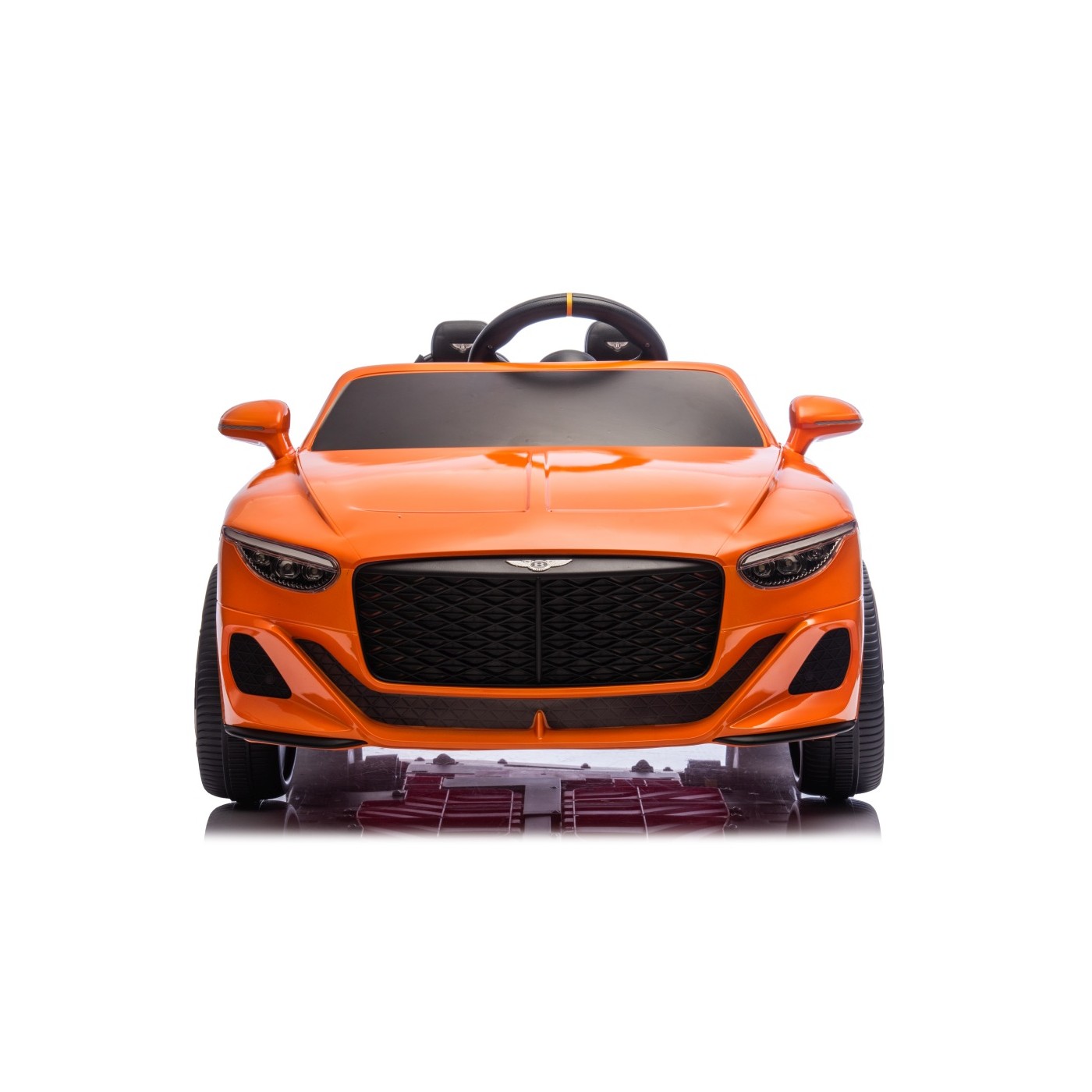 Vozidlo Bentley Batur Convertible v oranžovej farbe