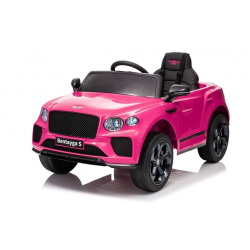 Ružové vozidlo Bentley Bentayga S