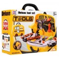 Sada majstra kutíla 2v1 pre deti 3+ Kufor vozidlo na kolieskach + Dielňa s nástrojmi