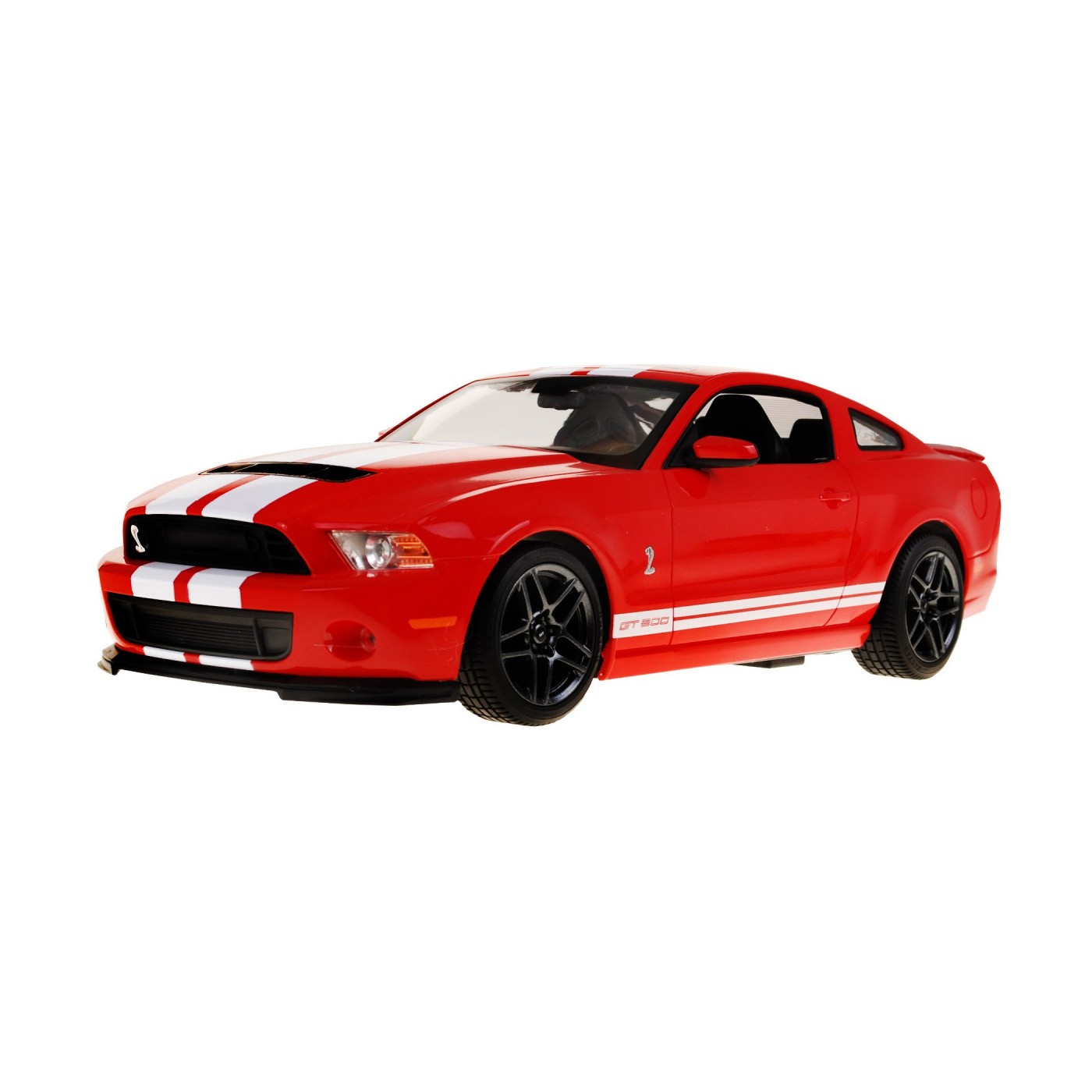 Ford Shelby Mustang GT500 červený RASTAR model 1:14 Diaľkovo ovládané auto + ovládač