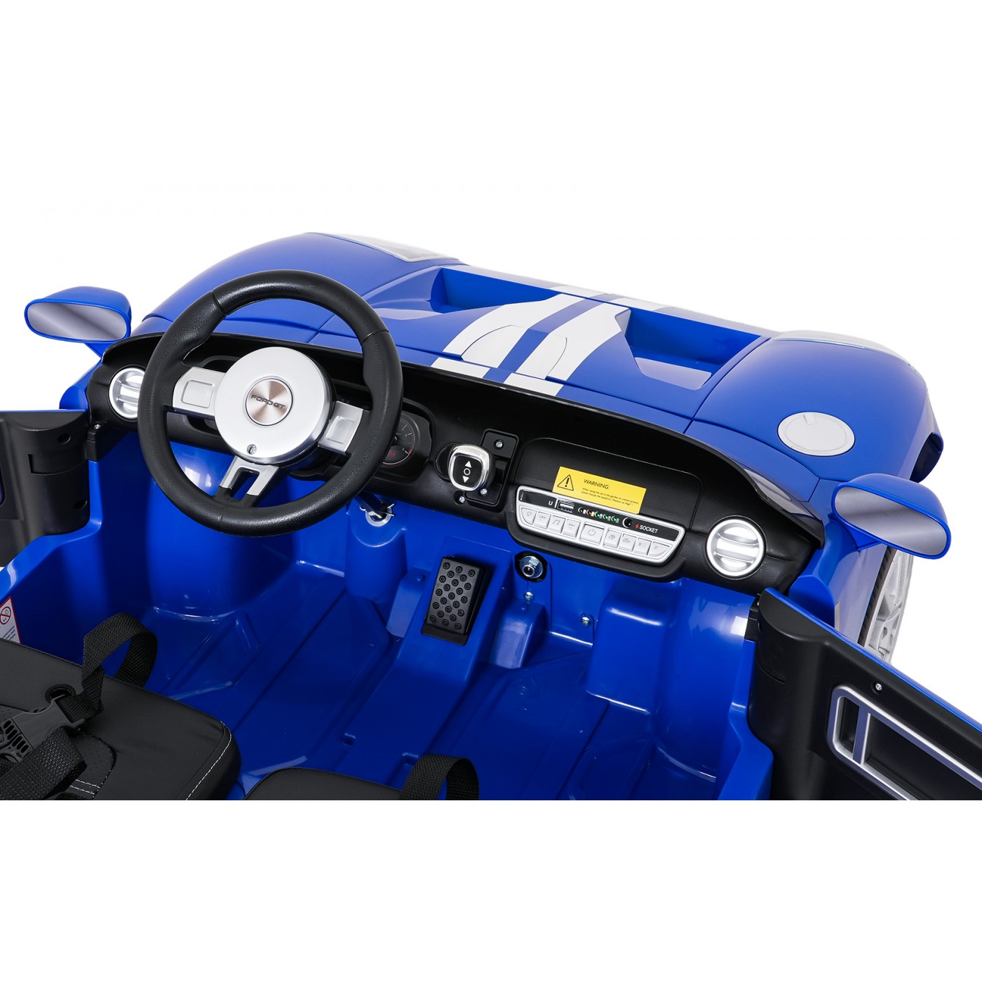 Modré vozidlo Ford GT