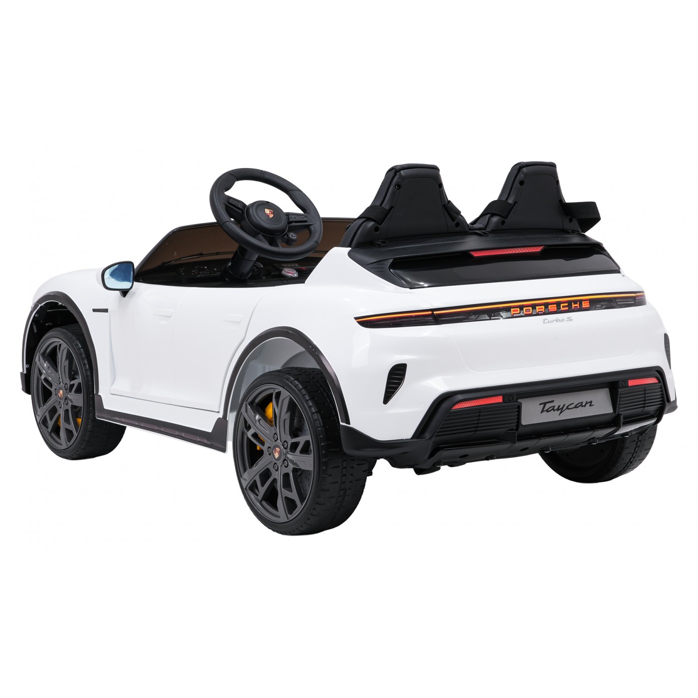 Vozidlo Porsche Taycan Turbo S White