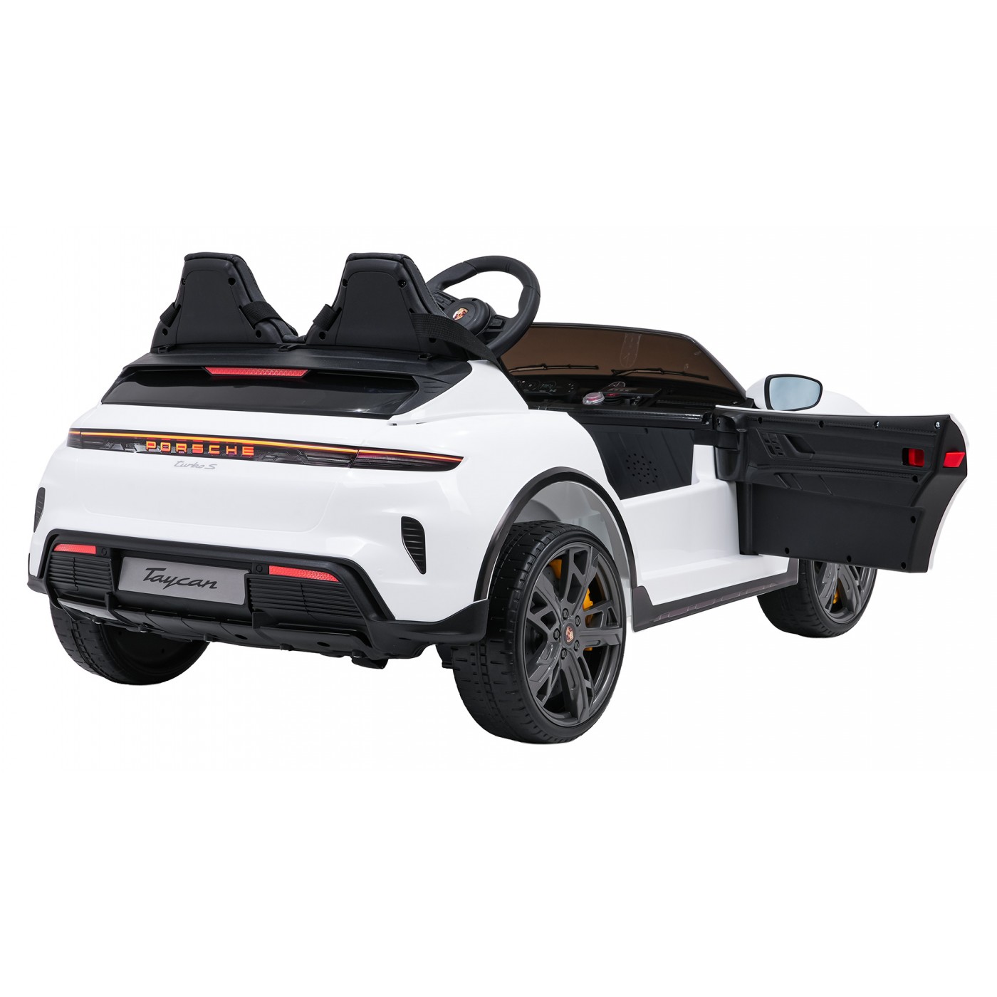 Vozidlo Porsche Taycan Turbo S White