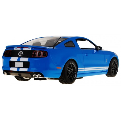 Ford Shelby Mustang GT500 modrý RASTAR model 1:14 Diaľkovo ovládané auto + ovládač