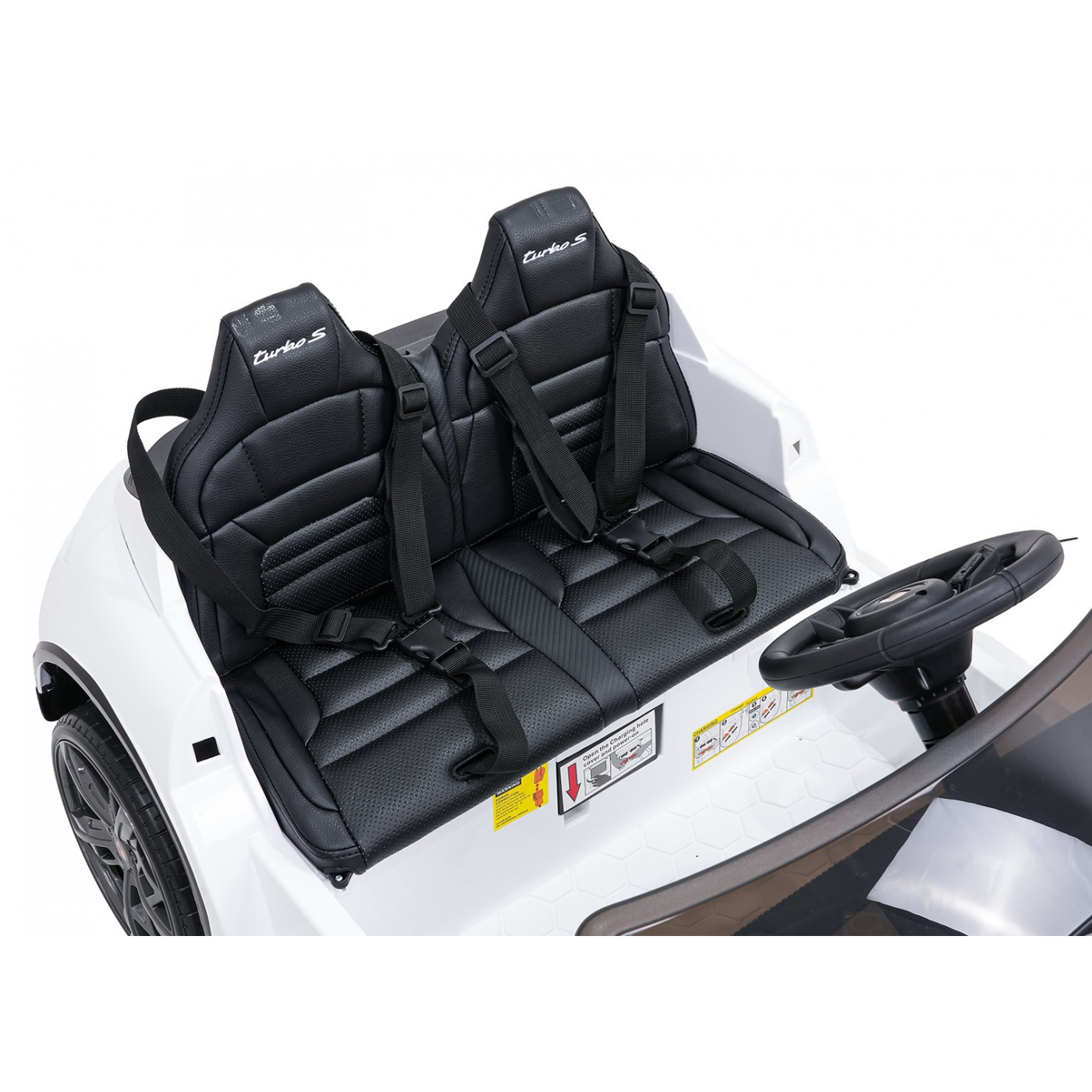 Vozidlo Porsche Taycan Turbo S White